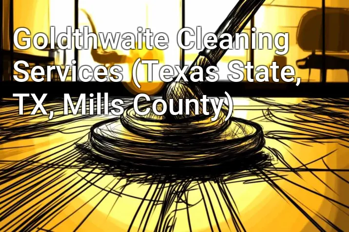 Goldthwaite Cleaning Services (Texas State, TX, Mills County)