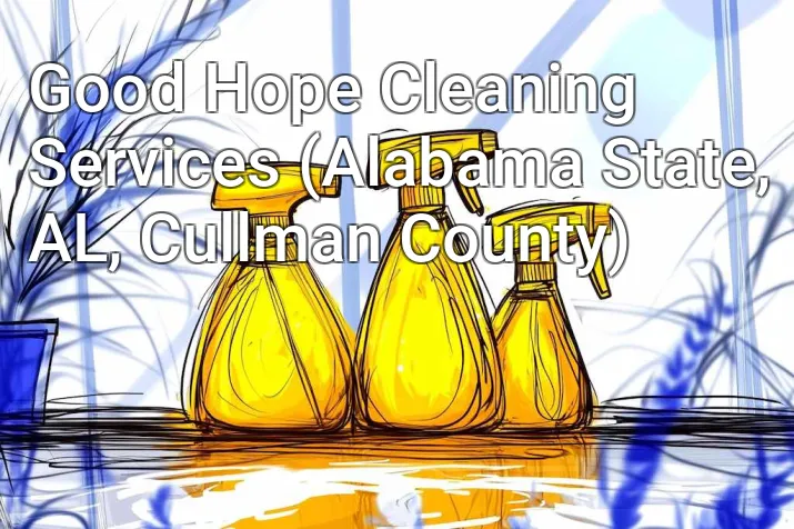 Good Hope Cleaning Services (Alabama State, AL, Cullman County)