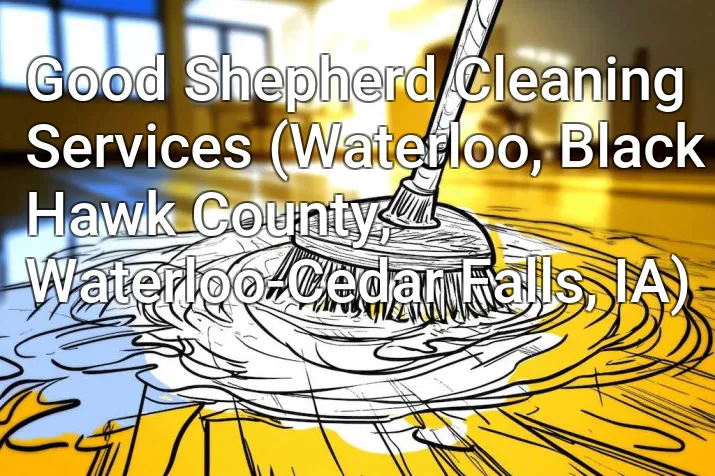 Good Shepherd Cleaning Services (Waterloo, Black Hawk County, Waterloo-Cedar Falls, IA)