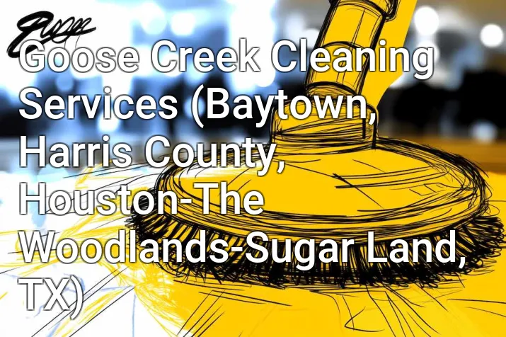 Goose Creek Cleaning Services (Baytown, Harris County, Houston-The Woodlands-Sugar Land, TX)
