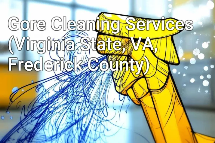 Gore Cleaning Services (Virginia State, VA, Frederick County)