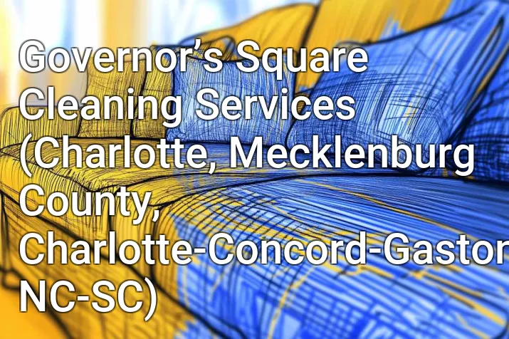 Governor’s Square Cleaning Services (Charlotte, Mecklenburg County, Charlotte-Concord-Gastonia, NC-SC)