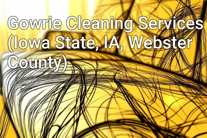Gowrie Cleaning Services (Iowa State, IA, Webster County)