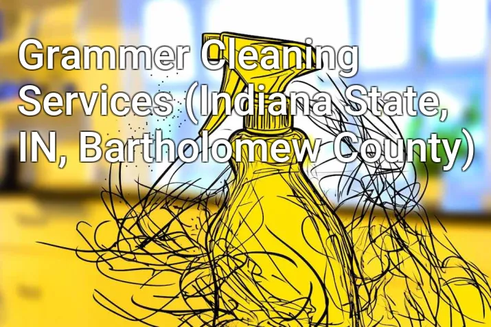 Grammer Cleaning Services (Indiana State, IN, Bartholomew County)