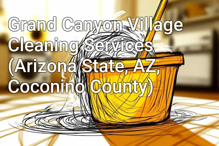 Grand Canyon Village Cleaning Services (Arizona State, AZ, Coconino County)