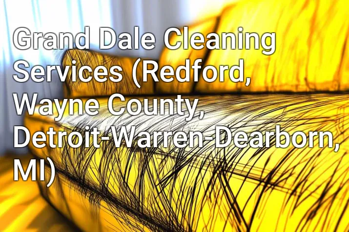 Grand Dale Cleaning Services (Redford, Wayne County, Detroit-Warren-Dearborn, MI)