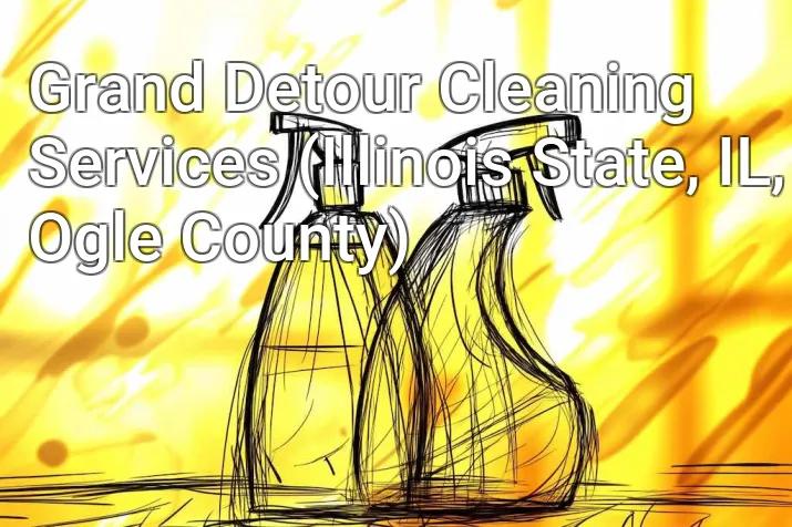 Grand Detour Cleaning Services (Illinois State, IL, Ogle County)