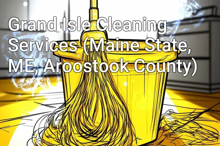 Grand Isle Cleaning Services (Maine State, ME, Aroostook County)
