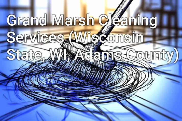 Grand Marsh Cleaning Services (Wisconsin State, WI, Adams County)