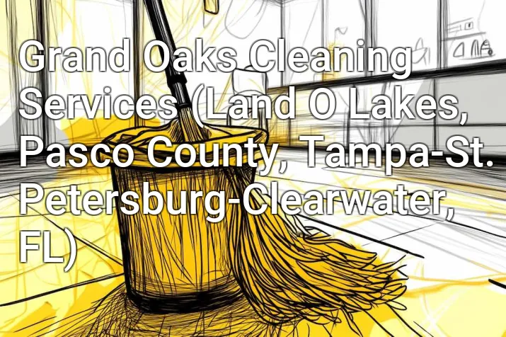 Grand Oaks Cleaning Services (Land O Lakes, Pasco County, Tampa-St. Petersburg-Clearwater, FL)