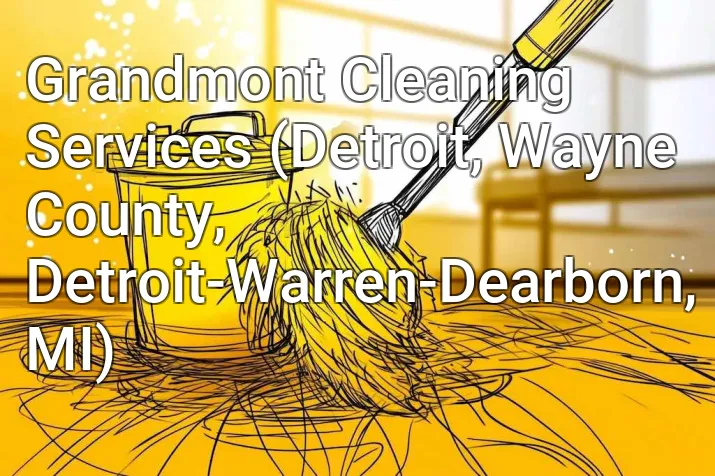 Grandmont Cleaning Services (Detroit, Wayne County, Detroit-Warren-Dearborn, MI)