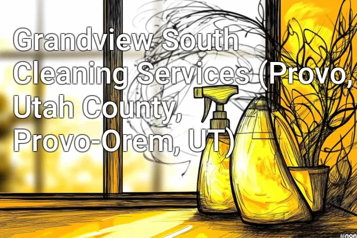 Grandview South Cleaning Services (Provo, Utah County, Provo-Orem, UT)
