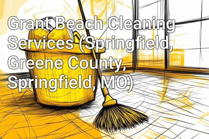 Grant Beach Cleaning Services (Springfield, Greene County, Springfield, MO)