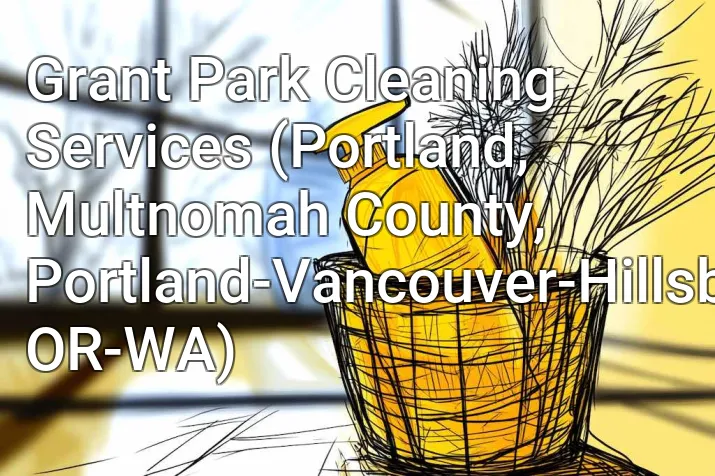Grant Park Cleaning Services (Portland, Multnomah County, Portland-Vancouver-Hillsboro, OR-WA)