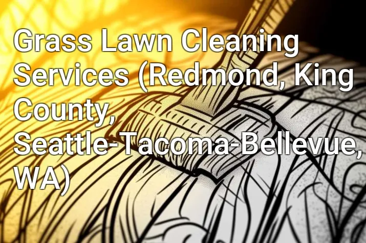 Grass Lawn Cleaning Services (Redmond, King County, Seattle-Tacoma-Bellevue, WA)
