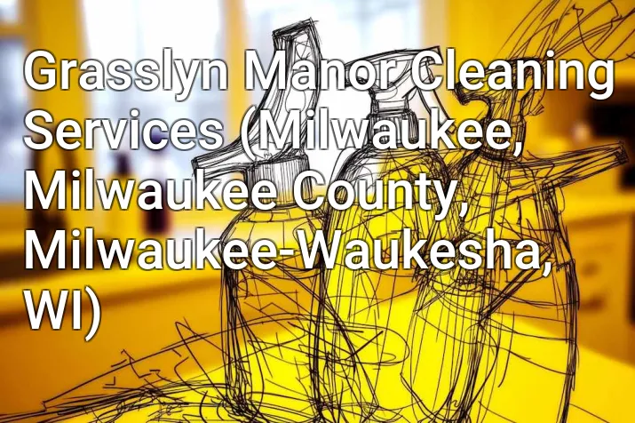 Grasslyn Manor Cleaning Services (Milwaukee, Milwaukee County, Milwaukee-Waukesha, WI)