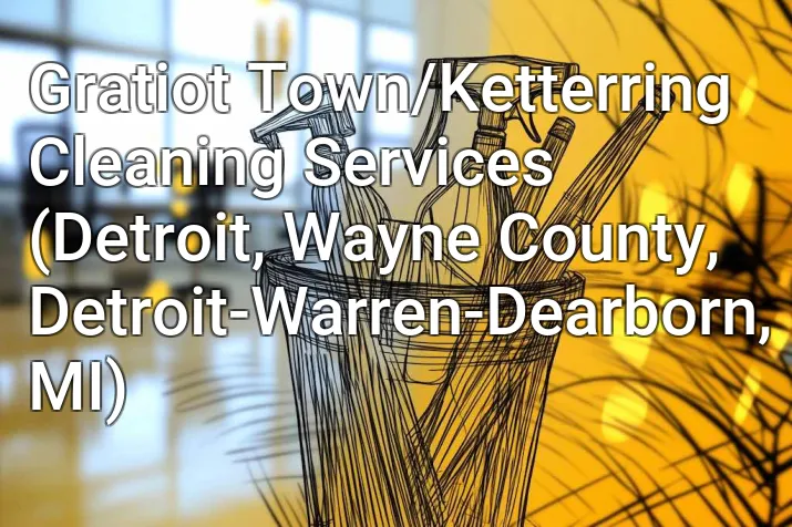 Gratiot Town/Ketterring Cleaning Services (Detroit, Wayne County, Detroit-Warren-Dearborn, MI)