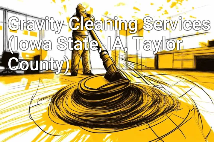 Gravity Cleaning Services (Iowa State, IA, Taylor County)