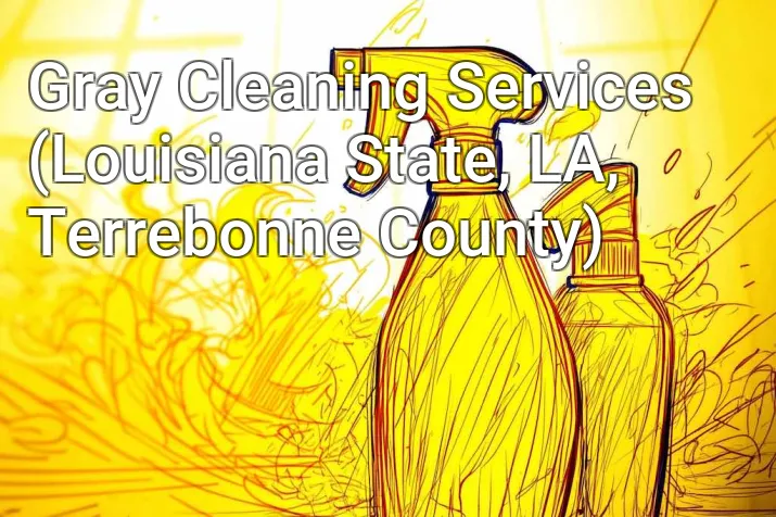 Gray Cleaning Services (Louisiana State, LA, Terrebonne County)
