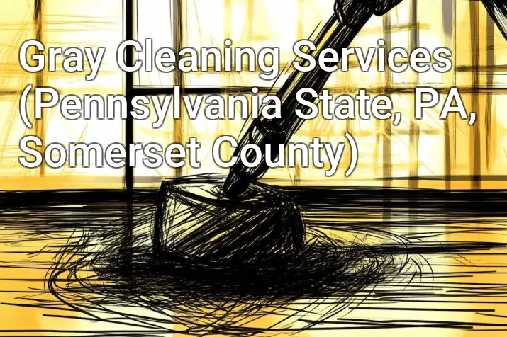Gray Cleaning Services (Pennsylvania State, PA, Somerset County)