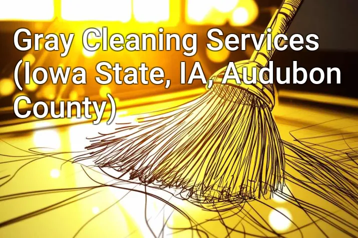 Gray Cleaning Services (Iowa State, IA, Audubon County)
