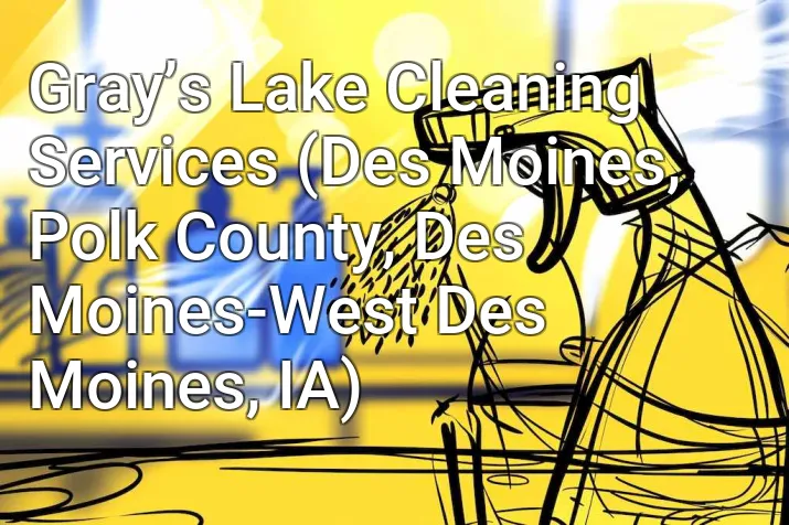 Gray’s Lake Cleaning Services (Des Moines, Polk County, Des Moines-West Des Moines, IA)