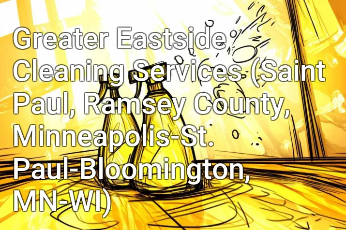 Greater Eastside Cleaning Services (Saint Paul, Ramsey County, Minneapolis-St. Paul-Bloomington, MN-WI)