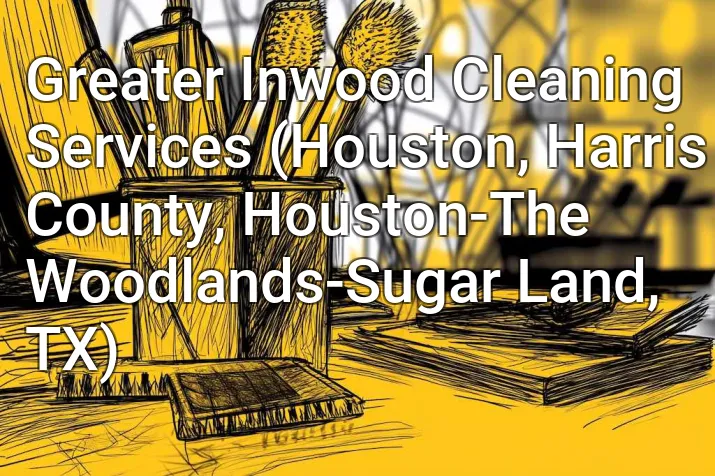 Greater Inwood Cleaning Services (Houston, Harris County, Houston-The Woodlands-Sugar Land, TX)
