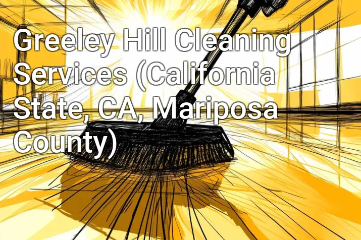 Greeley Hill Cleaning Services (California State, CA, Mariposa County)