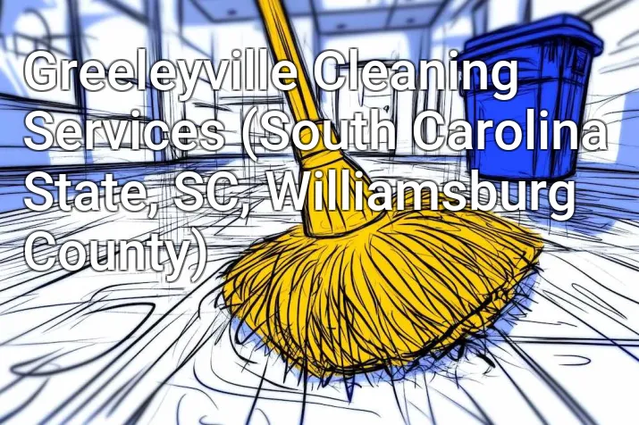 Greeleyville Cleaning Services (South Carolina State, SC, Williamsburg County)