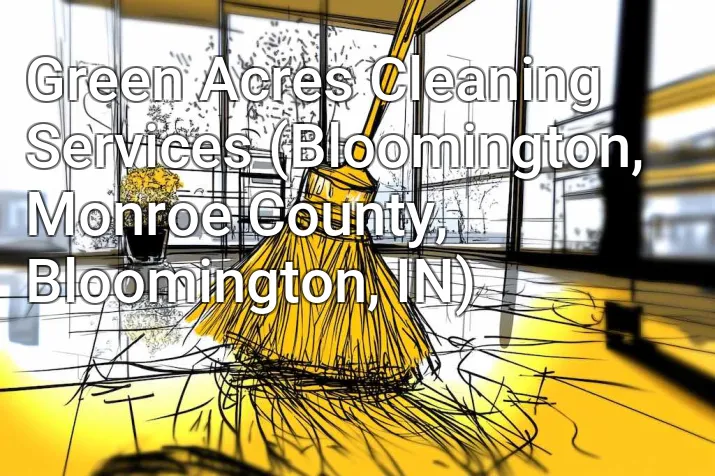 Green Acres Cleaning Services (Bloomington, Monroe County, Bloomington, IN)
