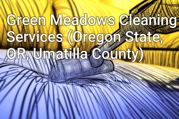 Green Meadows Cleaning Services (Oregon State, OR, Umatilla County)