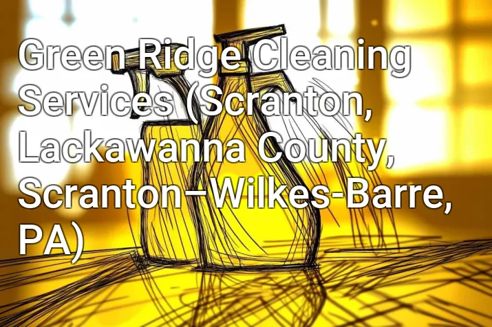 Green Ridge Cleaning Services (Scranton, Lackawanna County, Scranton–Wilkes-Barre, PA)