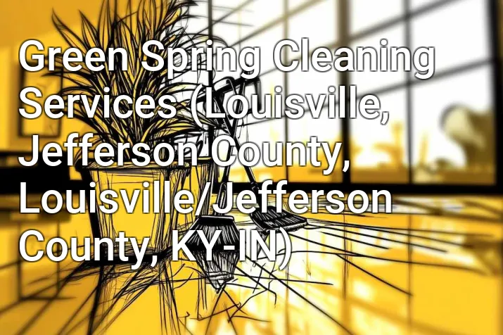 Green Spring Cleaning Services (Louisville, Jefferson County, Louisville/Jefferson County, KY-IN)