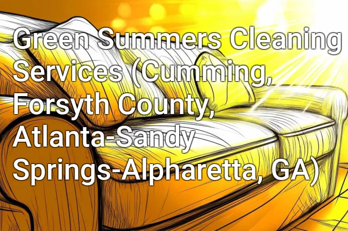Green Summers Cleaning Services (Cumming, Forsyth County, Atlanta-Sandy Springs-Alpharetta, GA)