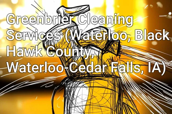 Greenbrier Cleaning Services (Waterloo, Black Hawk County, Waterloo-Cedar Falls, IA)