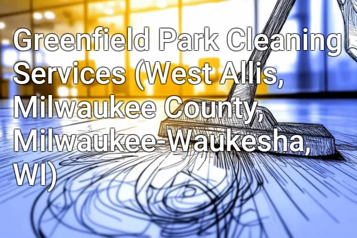 Greenfield Park Cleaning Services (West Allis, Milwaukee County, Milwaukee-Waukesha, WI)