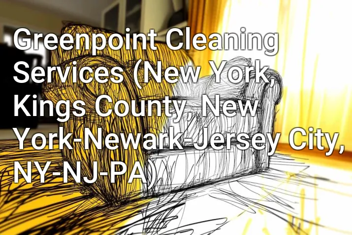 Greenpoint Cleaning Services (New York, Kings County, New York-Newark-Jersey City, NY-NJ-PA)