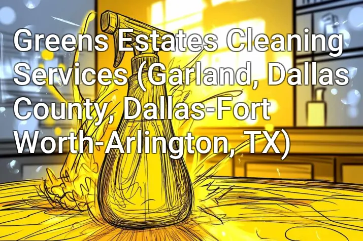 Greens Estates Cleaning Services (Garland, Dallas County, Dallas-Fort Worth-Arlington, TX)