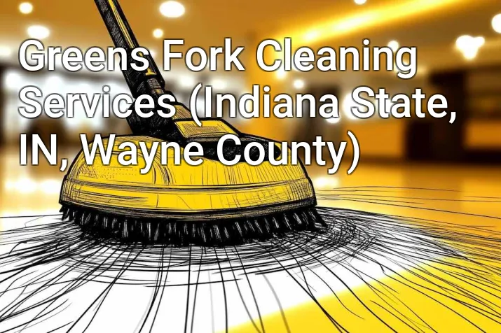 Greens Fork Cleaning Services (Indiana State, IN, Wayne County)