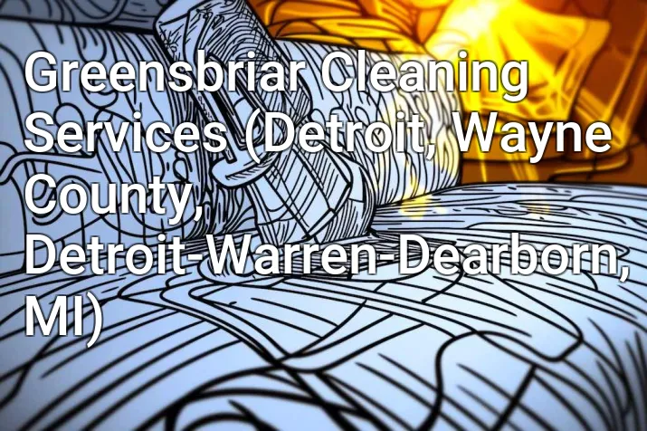 Greensbriar Cleaning Services (Detroit, Wayne County, Detroit-Warren-Dearborn, MI)