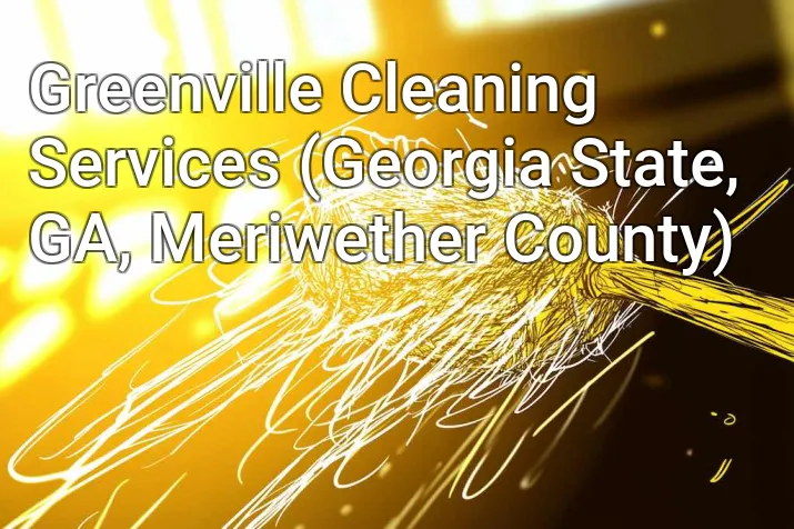 Greenville Cleaning Services (Georgia State, GA, Meriwether County)