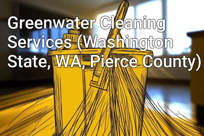 Greenwater Cleaning Services (Washington State, WA, Pierce County)