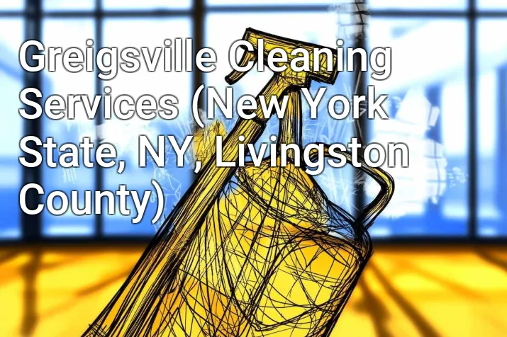 Greigsville Cleaning Services (New York State, NY, Livingston County)