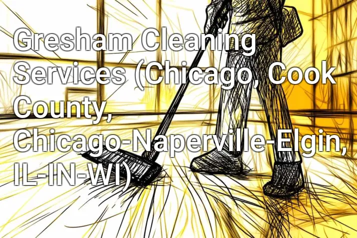 Gresham Cleaning Services (Chicago, Cook County, Chicago-Naperville-Elgin, IL-IN-WI)