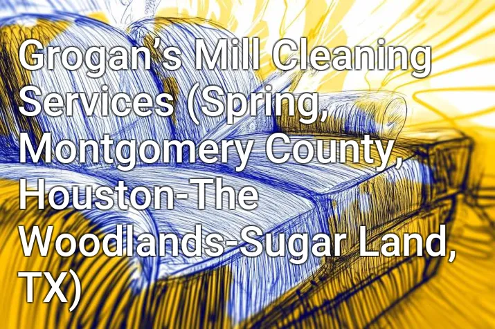 Grogan’s Mill Cleaning Services (Spring, Montgomery County, Houston-The Woodlands-Sugar Land, TX)