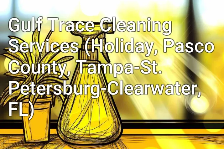 Gulf Trace Cleaning Services (Holiday, Pasco County, Tampa-St. Petersburg-Clearwater, FL)