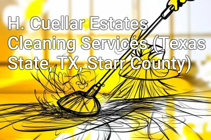 H. Cuellar Estates Cleaning Services (Texas State, TX, Starr County)