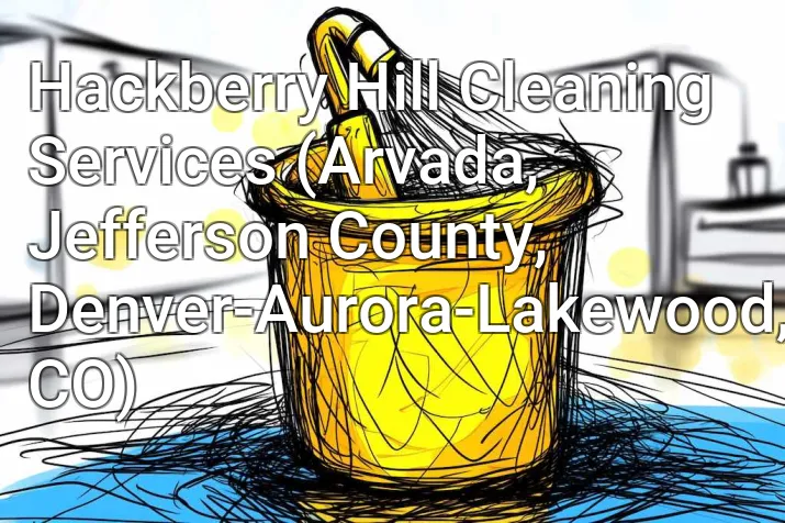 Hackberry Hill Cleaning Services (Arvada, Jefferson County, Denver-Aurora-Lakewood, CO)