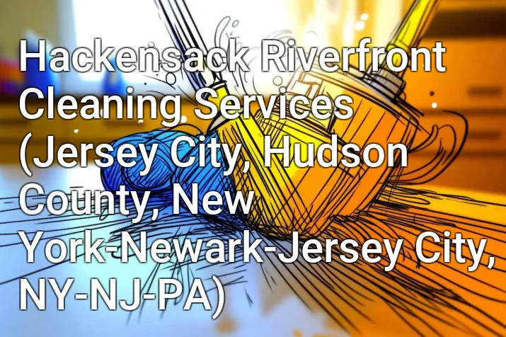Hackensack Riverfront Cleaning Services (Jersey City, Hudson County, New York-Newark-Jersey City, NY-NJ-PA)